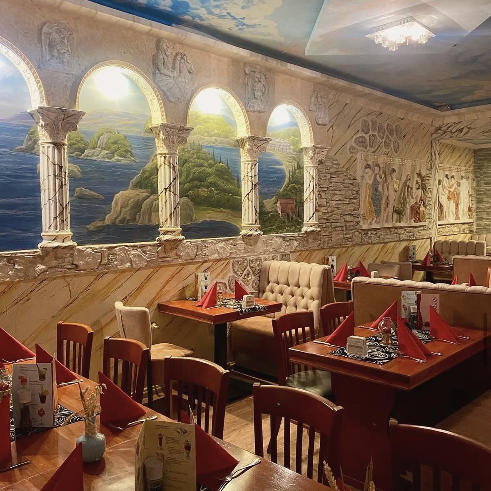 Einblick ins Restaurant